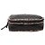 Chanel Black CC Camera Bag aus Tweed und gestepptem Lammfell mit eleganter Borte und Frontreißverschluss Schwarz - Ansicht 3