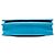 Wallet On Chain Portafoglio con catena Chanel Blue CC Quilted Patent - vista 3