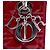 Lady Dior Cannage Dior rot Lackleder Medium Bordeaux - Ansicht 5