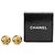 Orecchini a cerchio Chanel Gold CC placcati in oro D'oro - vista 4