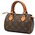 Louis Vuitton Brown Monogram Mini Speedy HL Marrom - vista 2