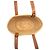 Borsa Tote LOEWE Beige Small Raffia Anagram - vista 4