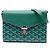 Portafoglio Pouch Goyardine Chypre Verde Goyard
