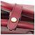 Prada Red Medium Saffiano Cuir Double Satchel Rosso Bordò - vista 11
