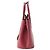 Prada Red Medium Saffiano Cuir Double Satchel Rosso Bordò - vista 3