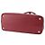 Prada Red Medium Saffiano Cuir Double Satchel Rosso Bordò - vista 5