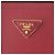 Prada Red Medium Saffiano Cuir Double Satchel Rosso Bordò - vista 8