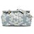 Borsa a Spalla Chanel Blue CC Clover Printed Canvas Blu chiaro