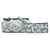 Borsa a Spalla Chanel Blue CC Clover Printed Canvas Blu chiaro - vista 7