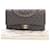 Chanel Gray Medium Classic Lambskin Double Flap Castaño Gris antracita - vista 15