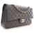 Chanel Gray Medium Classic Lambskin Double Flap Castaño Gris antracita - vista 2