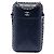 Chanel Blue CC gestepptes Lammleder mit Kette Handyhalter Blau Marineblau