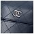 Chanel Blue CC gestepptes Lammleder mit Kette Handyhalter Blau Marineblau - Ansicht 5