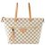 Louis Vuitton White Damier Azur Iena PM Bianco - vista 11