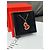 Autre Marque Qeelin Collana con Pendente Wulu Oro Giallo 18k Corniola e Diamanti Rosso D'oro - vista 3