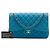 Chanel Blue Jumbo Classic Caviar Double Flap - vista 7
