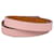 Bracelet Kelly Double Tour en cuir Swift rose Hermès  - vue 3