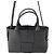 Bottega Veneta Tote Arco Mini in agnello nero con intreccio - vista 6