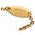 Bracciale Louis Vuitton Essential V placcato oro D'oro - vista 7