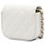 Clutch Chanel White Mini Quilted Caviar Con Catena Bianco - vista 2