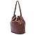 Bolsa Bucket Lady com borla em pele de vitela castanha Gucci Marrom - vista 2