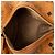 Mochila Rabbit Zoo Doll em couro de bezerro marrom e canvas revestido Visetos MCM - vista 4