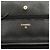 Wallet On Chain Cartera Chanel Black CC Quilted Caviar con Cadena Negro - vista 5