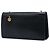 Wallet On Chain Portafoglio con Catena Chanel Black CC Caviar Nero - vista 2