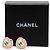 Orecchini a clip in resina con cuore CC bianco Chanel Crudo - vista 4