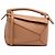 LOEWE Borsa Mini Puzzle in pelle di vitello marrone