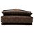 Louis Vuitton Marrone Monogram Pochette Metis - vista 3