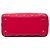 Dior Red Medium Lambskin Cannage Lady Dior - view 3