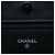 Portafoglio con Catena Chanel Black Quilted Aged Calfskin So Black Gabrielle Nero - vista 5