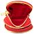 Custodia per telefono con doppia zip in Tessuto rosso Prada - vista 4