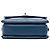 Chanel Blue Small Chevron Lambskin Stitched Envelope Flap Blu navy - vista 3