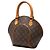 Louis Vuitton Marrone Monogram Ellipse PM - vista 2