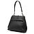Chloé Penelope Soft Satchel em couro de vitelo de grão pequeno preto - vista 2
