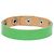 Bracciale Chanel Green CC in pelle di vitello con borchie Verde Verde chiaro - vista 3