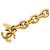 Cinturón de cadena Triple CC chapado en oro Chanel Gold Dorado - vista 2
