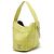 Borsa a secchiello Chanel Yellow Small Perforated Calfskin Logo Eyelet Giallo - vista 2