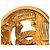 Orecchini Chanel Gold CC tondi placcati oro con clip D'oro - vista 3