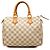 Louis Vuitton White Damier Azur Speedy 25 Bianco
