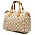 Louis Vuitton White Damier Azur Speedy 25 Bianco - vista 2