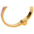 Bracciale Charniere Uni in smalto rosa stretto Hermès  - vista 5