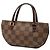 Louis Vuitton Pochette Manosque in Damier Ebene marrone - vista 2