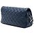 Chanel Blue Medium Quilted Crumpled Calfskin Airlines Casual Rock Flap Blu scuro - vista 2