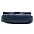 Chanel Blue Medium Quilted Crumpled Calfskin Airlines Casual Rock Flap Blu scuro - vista 3