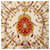 Sciarpa in seta Hermès Brown Les Cles 90 Marrone Beige - vista 2