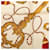 Sciarpa in seta Hermès Brown Les Cles 90 Marrone Beige - vista 4