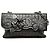 Borsa a Spalla Chanel Black CC Chocolate Bar Lambskin No 5 Camellia Nero